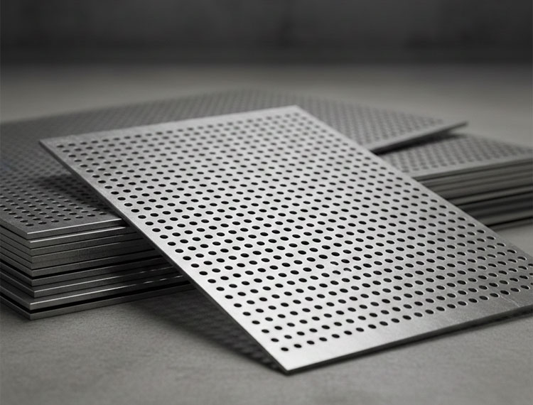 Inicio lamina perforada