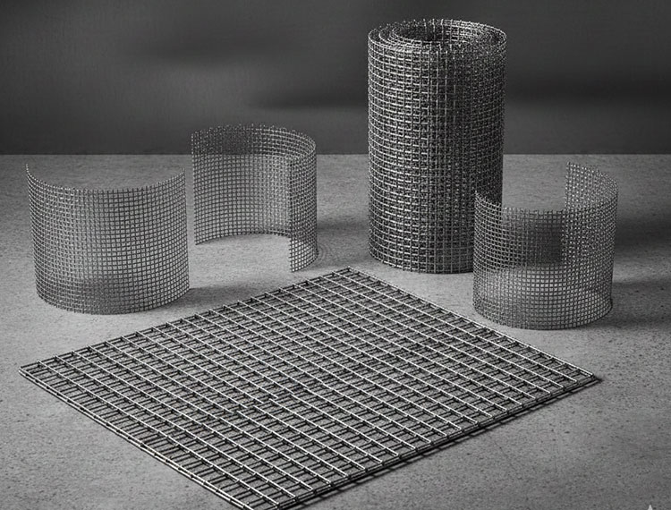 Inicio mallas cibras tejidas